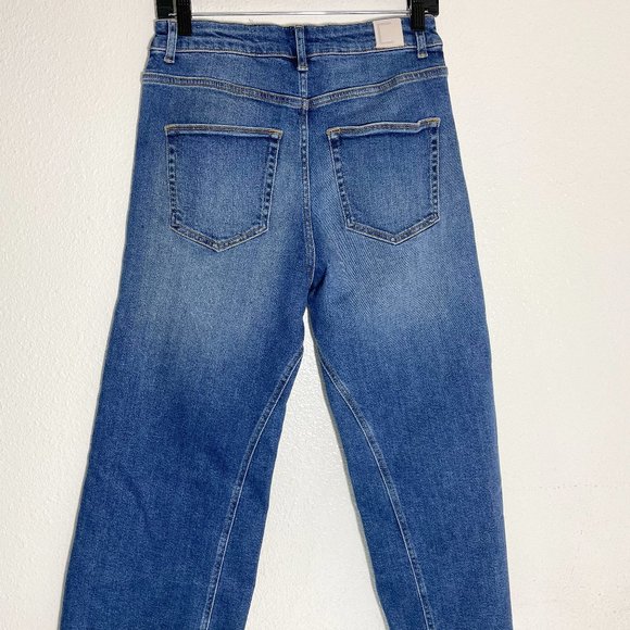 Calik Denim High Rise Crop Jean - Picture 3 of 5